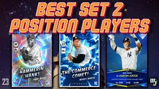 TOP 10 HITTERS IN SET 2 - MLB The Show 23 Diamond Dynasty