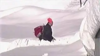CRISSOLO - LA GRANDE NEVICATA DEL  FEBBRAIO 1993