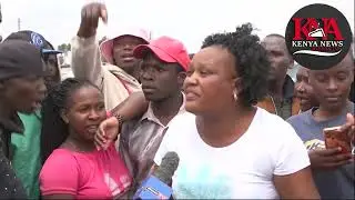 ANGRY JUJA RESIDENTS BLOCK THIKA SUPERHIGHWAY AS THEY PROTEST OVER HYENA MENACE IN THE AREA!