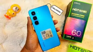 Infinix Hot 60 5G+ Full Unboxing & Review ⚡ Dimensity 7020 , 120Hz Refresh , Under 10K Best Phone...