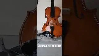 Rabeca construida de madeira pinus #violino #rabeca