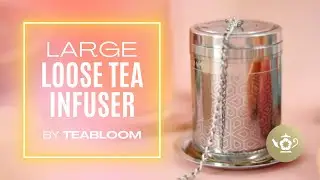 Teabloom Stainless Steel Tea Infuser: Your Perfect Tea Companion