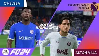 EA FC 24 &bull; Chelsea vs. Aston Villa &bull; Premier League 2023/24 #cheavl