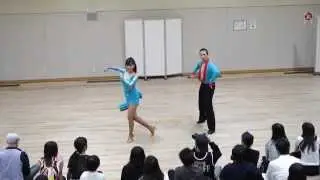 9. ERICK & ASAKO (SALSA)  @SHUFFLE LATINO JAPAN 2014 　20141228171201