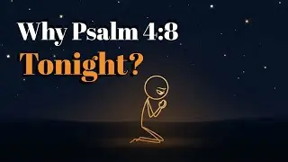 Powerful prayer for anxiety and fear at night [Psalm 4:8]