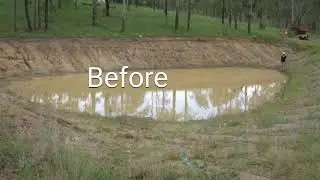 Fix Your leaking Dam - Before & After WaterSave Application