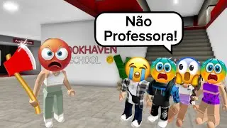 A professora que odiava os alunos e deu um fim neles - História Roblox