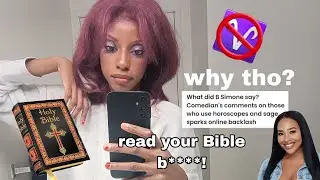 B. Simone and the Christians who shyt💩 on Spirituality✨️