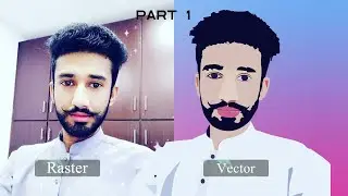 Convert || Photo to Vector || in || Adobe Illustrator || Rana Aleem Gul || P-1