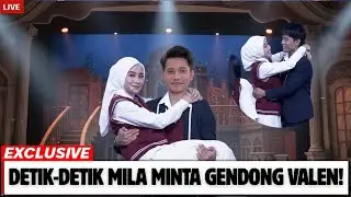 GEMPAR! Detik-Detik Mila Terjatuh di Panggung, Permintaannya ke Valen Bikin Studio Heboh!