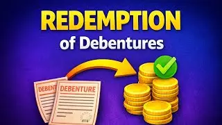 Redemption of Debentures |One short|Company Accounts | Class 12 / B.Com