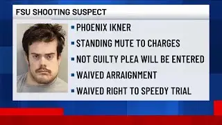 Suspected FSU campus shooter chooses to &lsquo;stand mute&rsquo; in plea filed Thursday