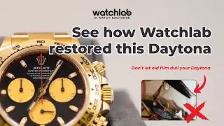 See How Watchlab Restored This Yellow Gold Daytona Back to Life