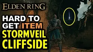 Stormveil Cliffside: Hard to get Cliffside Hidden Item | Elden Ring