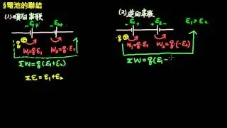 電路學【觀念】電池的聯結方式 （選修物理Ⅴ）