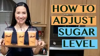 HOW TO ADJUST SWEETNESS LEVEL FOR MILK TEA:  RECIPES FOR THAI MILK TEA