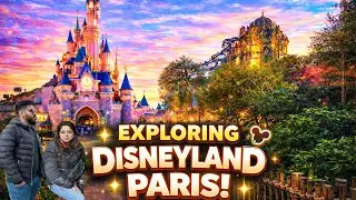 Disneyland Paris Vlog 🇫🇷 | Mickey Mouse Castle ✨ Indiana Jones Ride 🎢 | Disneyland Park Guide | Ep 1
