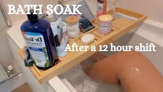 SHOWER ROUTINE | BATH SOAK with Dr Teal’s Epsom Salts #selfcare #skincare #bodycare