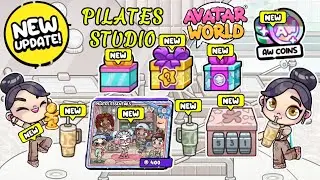 NEW UPDATE | FREE COINS AT PILATES STUDIO  | AVATAR WORLD #avatarworld #avatarstory #viral #tocaboca
