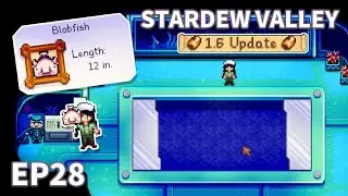 can I catch the Blob Fish in year one?! (Stardew Valley 1.6 Let's Play) -  Ep 28