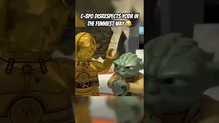 &ldquo;Thank You Little Green Boy&rdquo; - C-3P0 😭 #LEGO #Shorts