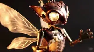 Clockwork Sprite ASMR: Hypnotic Gears & Delicate Wings for Focus
