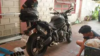 Honda Cb650r 2023 Model  Installation Lowering kit @Fjayjoybigbikeshop