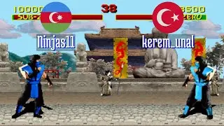 FT5 @mk: Ninjas11 (AZ) vs kerem_unal (TR) [Mortal Kombat Fightcade] Dec 30