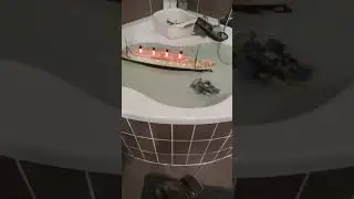 my titanic rc model