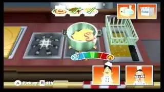 Order Up Wii: Stuffolini's (Italian) Restaurant Gameplay.