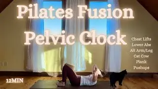 26/30 PilatesFusion + Pelvic Clock Core Center Abs Lowerback Sacrum 