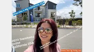 (P1)Touring New 2023 Home Cascade Residence 1 at Solis Park in Great Park Neighborhoods USA