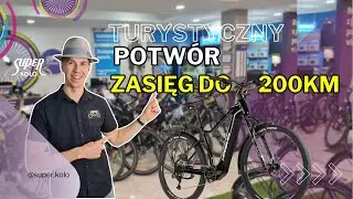 Tym rowerem przejedziesz 200 km?! Sprawdź, co to za moc  Leader Fox!
