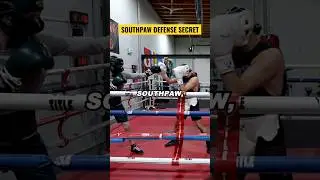 SOUTHPAW BOXING DEFENSE #boxing #jakepaul #boxingtraining #canelo #boxingdrills #mayweather #punch