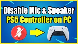 (PC Fix) Disable Speaker & Mic on PS5 Controller PC (No Sound Issues)