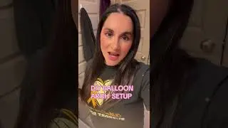 DIY BALLOON ARCH