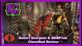 Обзор фигурок Desert Scorpion и SKRP1ON из серии G.I. Joe Classified | Набор фигурок Deluxe #180 ...