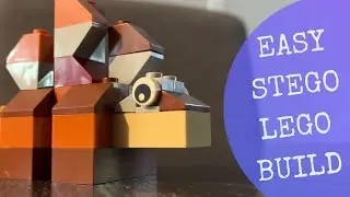 EASY Stegosaurus LEGO build
