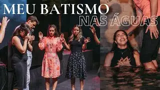 ERA PARA SER SÓ UM VLOG E ACABOU QUE FUI BATIZADA | batismo emocionante | Cecília Pietra