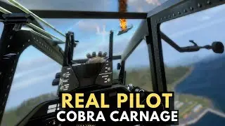 ARMA Reforger | Real Pilot AH-1S Cobra CAS Carnage &ndash; Episode 1