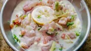 Kinilaw/Pugapo/ Rock Cod Ceviche