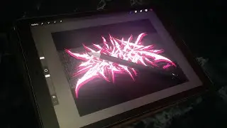 I WRITE SLACKER - PROCREATE GRAFFITI