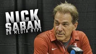 Nick Saban tells media they're feeding his team 
