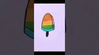 Icecream  Drawing 😋😋#ytshorts #satisfying ❤❤#shorts