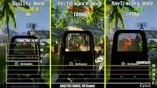 Crysis Remastered (Next-Gen Patch) Xbox Series X Frame Rate  and Performance Test