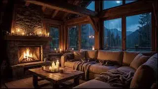 Sleep Deeper Tonight 🌧️ Powerful Rain and Thunder, Natural Rain Sounds to Beat Insomnia