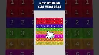 Cube Merge: Number Slide Puzzle - Hyper-casual android game