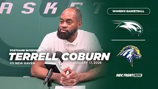 Postgame | Wagner Women's Basketball vs. New Haven | Terrell Coburn