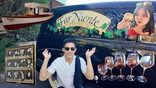 Model Bakery, wine tasting, & cave tour at Far Niente Winery🍷🥂 Napa