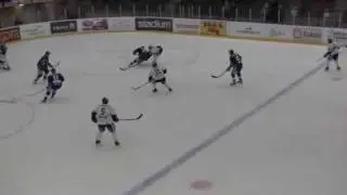 HUGE hockey hipcheck